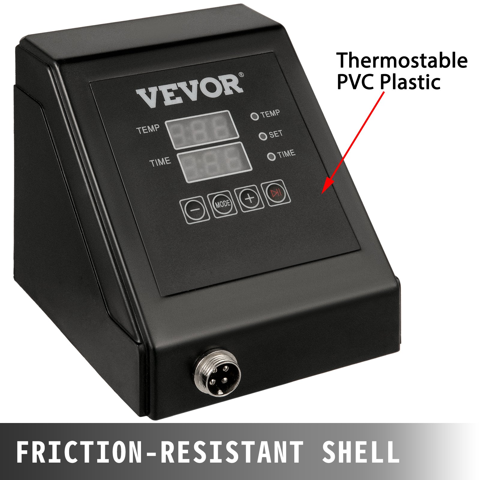 VEVOR Heat Press Control Box 1250W Digital LCD Controller Press with Thermistors