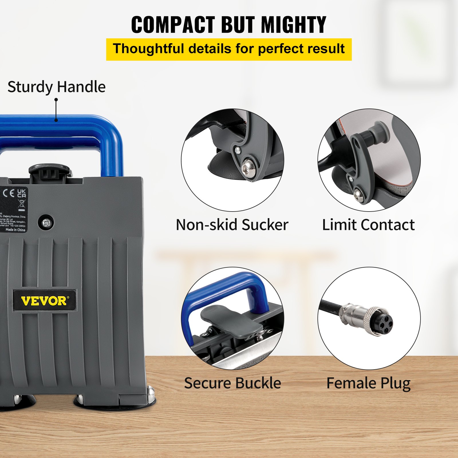 VEVOR Cup Heat Press Attachment Mug Heating Transfer Element 11oz DIY Print 220V