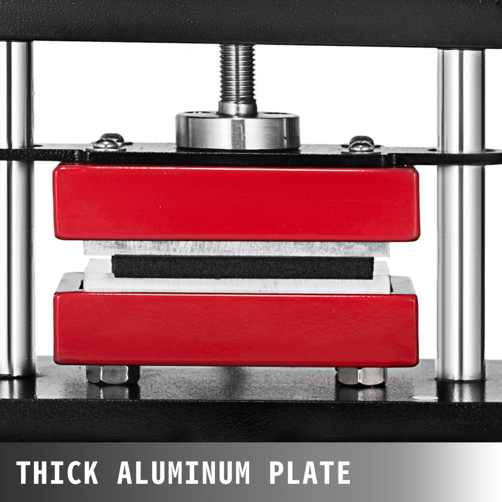 New Professional Rosin Press Hand Crank Duel Heated Plates 6X12 CM (2.4"X4.7")