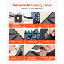 59-Piece Precision Screwdriver Set Repair Tool Kit Magnetic Bit for Computer