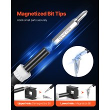 59-Piece Precision Screwdriver Set Repair Tool Kit Magnetic Bit for Computer