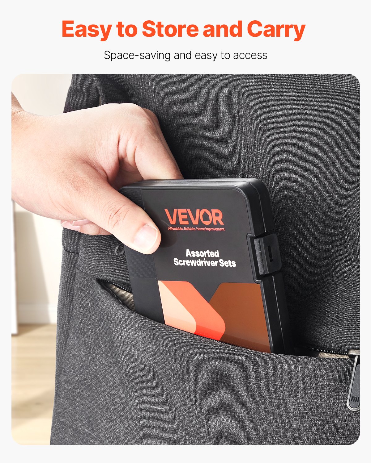 VEVOR Screwdriver Set, 59-Piece Small Precision Screwdriver Set with Phillips, Flat Head, Torx, Pentalobe Bits, Tweezer for Men, Mini Cleaning Repair Tool Kit for iPhone, MacBook, Laptop, Computer