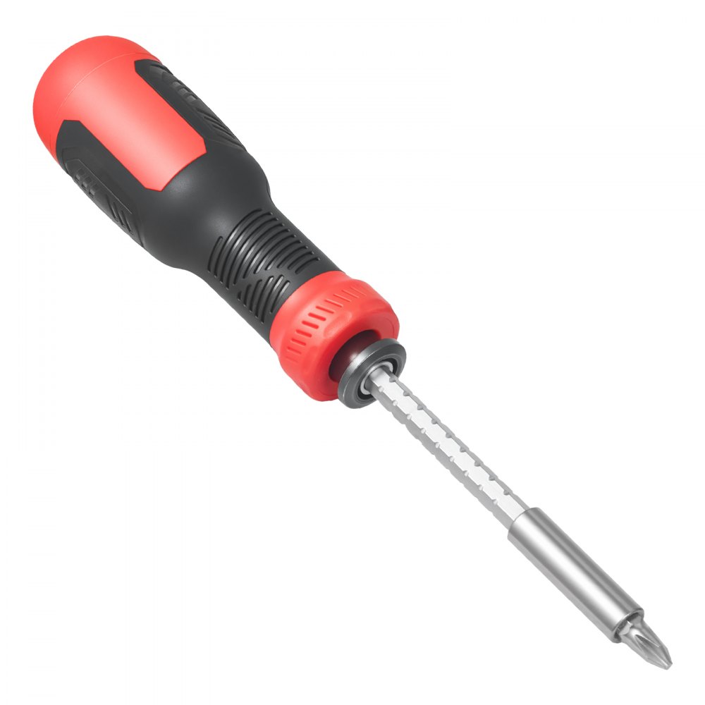 VEVOR Screwdriver Set, 13 in 1 Magnetic Multi Bit Mini Nut Driver Set, Phillips, Flat Head, Torx, Square Bits for Men, Manual Precision Repair Tool Kit for Sockets, Furniture, Home Appliances, Cars