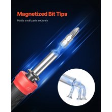 13-Piece Screwdriver Set Magnetic Handle Torx Phillips Hand Tools for Sockets