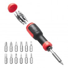13-Piece Screwdriver Set Magnetic Handle Torx Phillips Hand Tools for Sockets
