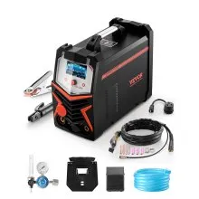 VEVOR 200A TIG Welder 6-In-1 AC/DC Welding Machine Pulse Spot MMA Stick IGBT LED