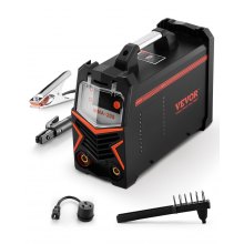 VEVOR TIG Welder 2-In-1 Welding Machine Lift MMA Stick Arc IGBT Hot Start LED