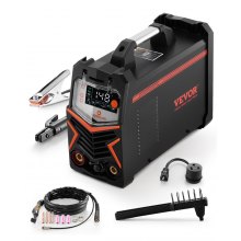 VEVOR TIG Welder 3-In-1 Welding Machine Pulse MMA Stick IGBT Inverter LED