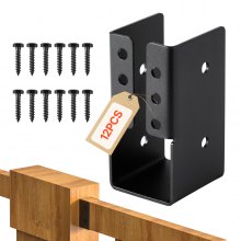 12 Pcs Joist Hangers for 1.93x3.62 In / 49x92 mm Beam Concealed Joist Hangers
