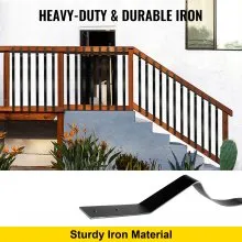 VEVOR Deck Balusters Metal Deck Spindles 26 Pack 32.25inch Iron Stair Railing