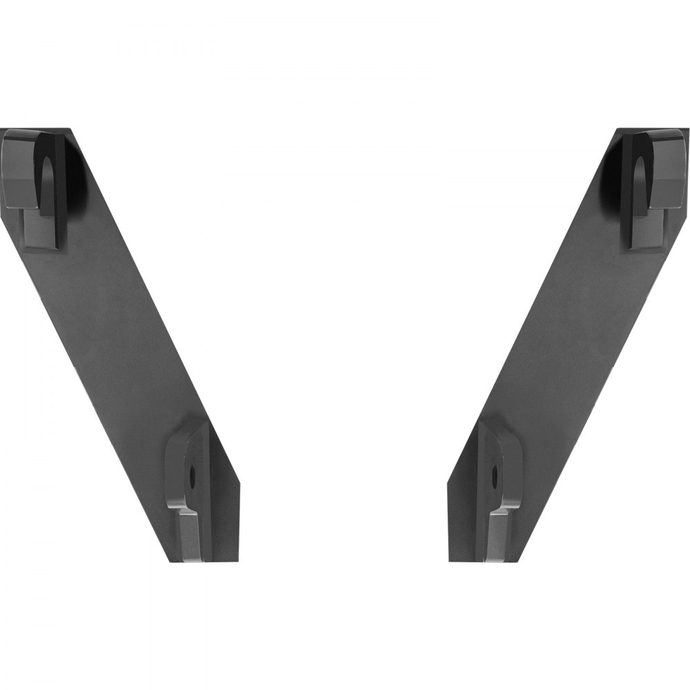 VEVOR Tractor Mounting Brackets 1 1/4" Top Bracket Weld on Quick Attach Adapter Loader Tractors 4/5" Bottom Bracket Attachments Mounting Brackets Pair Fits for John Deere Front Tractor Accessories