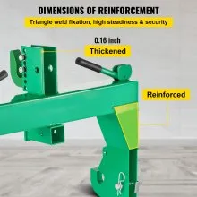 VEVOR 3-Point Quick Hitch, 3000 LBS Lifting Capacity Tractor Quick Hitch, 28.31" Between Lower Arms Attachments Quick Hitch, No Welding & 5 Level Adjustable Bolt, Adaptation to Category 1 & 2 Tractors