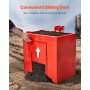 Ballast Box 3 Point Category 1 Tractor Heavy-Duty Thickened Hard Steel Red