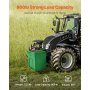 Ballast Box 3 Point Category 1 Tractor Heavy-Duty Thickened Hard Steel Green