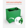 Ballast Box 3 Point Category 1 Tractor Heavy-Duty Thickened Hard Steel Green