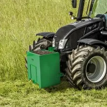 Ballast Box 3 Point Category 1 Tractor Heavy-Duty Thickened Hard Steel Green