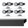 VEVOR Bypass Door Hardware, 4ft Heavy Duty Bypass Sliding Door Hardware Kit, Aluminum Alloy Sliding Closet Door Hardware Set with Finger Pulls, for 2 Door System, Fit Door Thickness 1 3/8 " - 1 3/4"