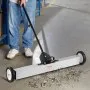 VEVOR 24.9 kg Rolling Magnetic Sweeper with Wheels,Push-Type Magnetic Pick Up Sweeper, Large Magnet Pickup Lawn Sweeper with Telescoping Handle, Easy Cleanup of Workshop Garage Yard