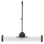 VEVOR 24.9 kg Rolling Magnetic Sweeper with Wheels,Push-Type Magnetic Pick Up Sweeper, Large Magnet Pickup Lawn Sweeper with Telescoping Handle, Easy Cleanup of Workshop Garage Yard