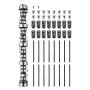 VEVOR LS Truck Cam Kit, 5-Piece Set, Includes Pushrods Springs & Seals, Compatible with 1999-2013 GM Gen3/4 Norris Trucks, Fits 4.8L, 5.3L, 6.0L ,6.2L Engines, OE 12625437 SP011-16