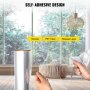 VEVOR Security Film Clear and Transparent Shatterproof Window Film Self-Adhesive Security Window Film 4 Mil Vinyl Glass Break Film for Home and Office Use Side Window Security Film 24 Inch x 24 Feet
