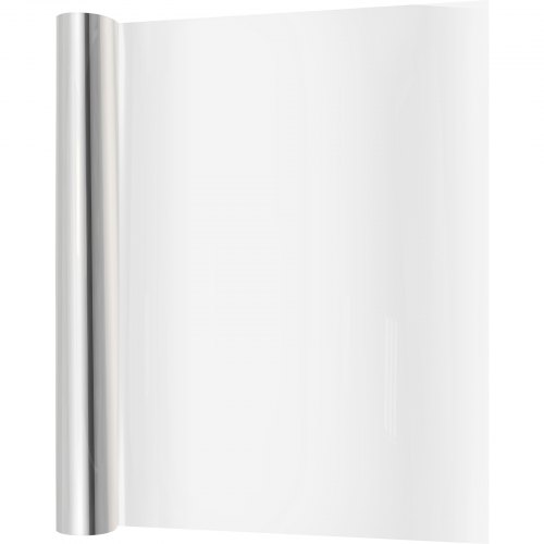 VEVOR Security Film, 24 Inch x 49 Feet Shatterproof Window Film, 8 mil Self-Adhesive Security Window Film, Clear and Transparent, Vinyl Glass Break Film for Home and Office, Side Window Security Film