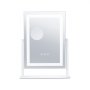 VEVOR Vanity Mirror with Lights, Three Color Lighting Modes, Lighted Makeup LED Mirror, and 5X Magnification Mirror, Smart Touch Control, 360°Rotation (16.1x11.8 in, White)