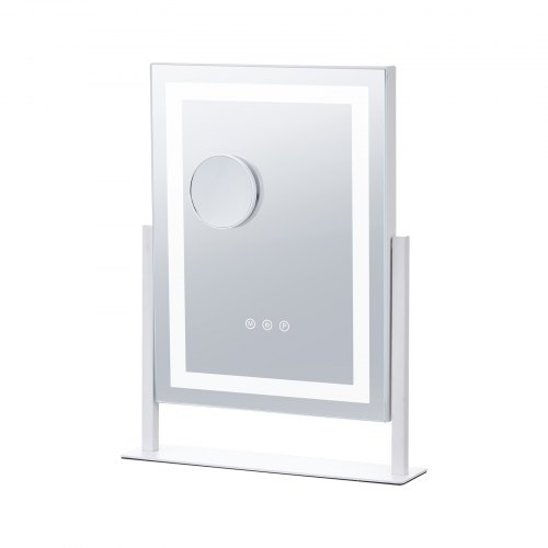 Hollywood Make-upspiegel Met Verlichting, Cosmetische Spiegel Met Spiegel 3 Kleuren Usb Poort 547x447mm P 010899697936