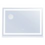 VEVOR Lighted Makeup Mirror 3 Color Vanity w/ USB Desktop Wall-mount 80x55.1 cm