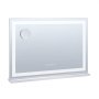 VEVOR Lighted Makeup Mirror 3 Color with Bluetooth USB Desktop Mount 21,7in