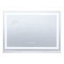 VEVOR Lighted Makeup Mirror 3 Color with Bluetooth USB Desktop Mount 21,7in
