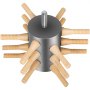 VEVOR chicken plucker with rubber fingers and stainless steel base.