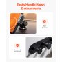 VEVOR Double Sided Tape Heavy Duty, 16 ft Long Nano Mounting Tape, Strong Adhesive & Reusable, Clear Two Sided Wall Tape, Removable Poster Picture Hanging Strips for Home, Office, Car, Outdoor Use