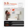 VEVOR Double Sided Tape Heavy Duty, 16 ft Nano Mounting Tape(3 Pack), Strong Adhesive & Reusable, Clear Two Sided Wall Tape, Removable Poster Picture Hanging Strips for Home Office Car Outdoor Use