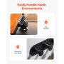 VEVOR Double Sided Tape Heavy Duty, 16 ft Nano Mounting Tape(3 Pack), Strong Adhesive & Reusable, Clear Two Sided Wall Tape, Removable Poster Picture Hanging Strips for Home Office Car Outdoor Use