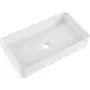 VEVOR Modern Ceramic Vessel Sink 24"x13.8" Bathroom Vanity Bowl Countertop White