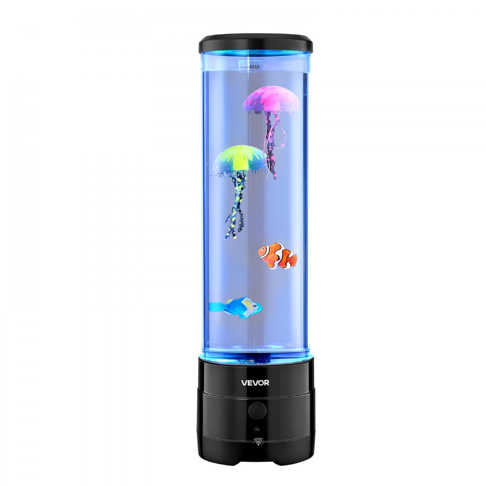 VEVOR Sensory Bubble Tube Lamp 16 Remote-controlled Color Water Fish Lamp 382mm