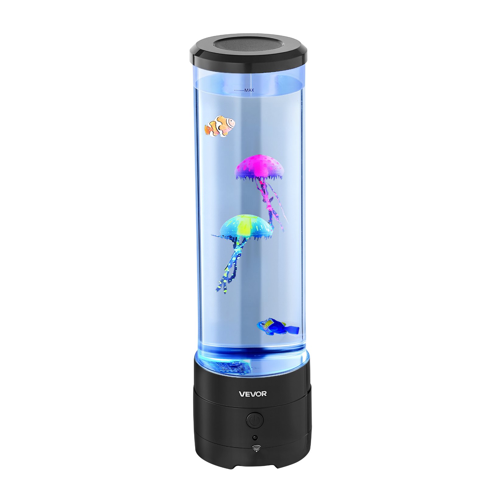 VEVOR Sensory Bubble Tube Lamp 16 Remote-controlled Color Water Fish Lamp 382mm