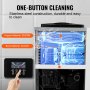 VEVOR Commercial Ice Cream Machine, 10L/H Yield, 900W Single Flavor Countertop Soft Serve Ice Cream Maker, with 4L Hopper 1.6L Cylinder, LCD Panel Auto Clean Pre-cooling, for Restaurant Snack Bar