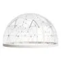 VEVOR Garden Dome Tent, 15 x 9.5 ft Outdoor Clear Bubble Tent for 10-14 Person, Weatherproof Geodesic Dome Greenhouse with Window, PVC Igloo Tents for Backyard Patios Camping Party Wedding