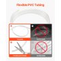 Clear Vinyl Tubing 1/2" ID x 5/8" OD 10FT Plastic PVC Tubing Flexible Hose