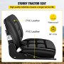 VEVOR Tractor Seat Universal Forklift Seat with 3 Stage Weight Adjustment, Forklift Seat Vinyl Compatible with Toyota, Clark, Cat, Hyster, and Ysle