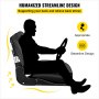 VEVOR Universal Forklift Seat with 3 Stage Weight Adjustment ，Forklift Seat Vinyl Compatible with Toyota, Clark, Cat, Hyster, and Ysle