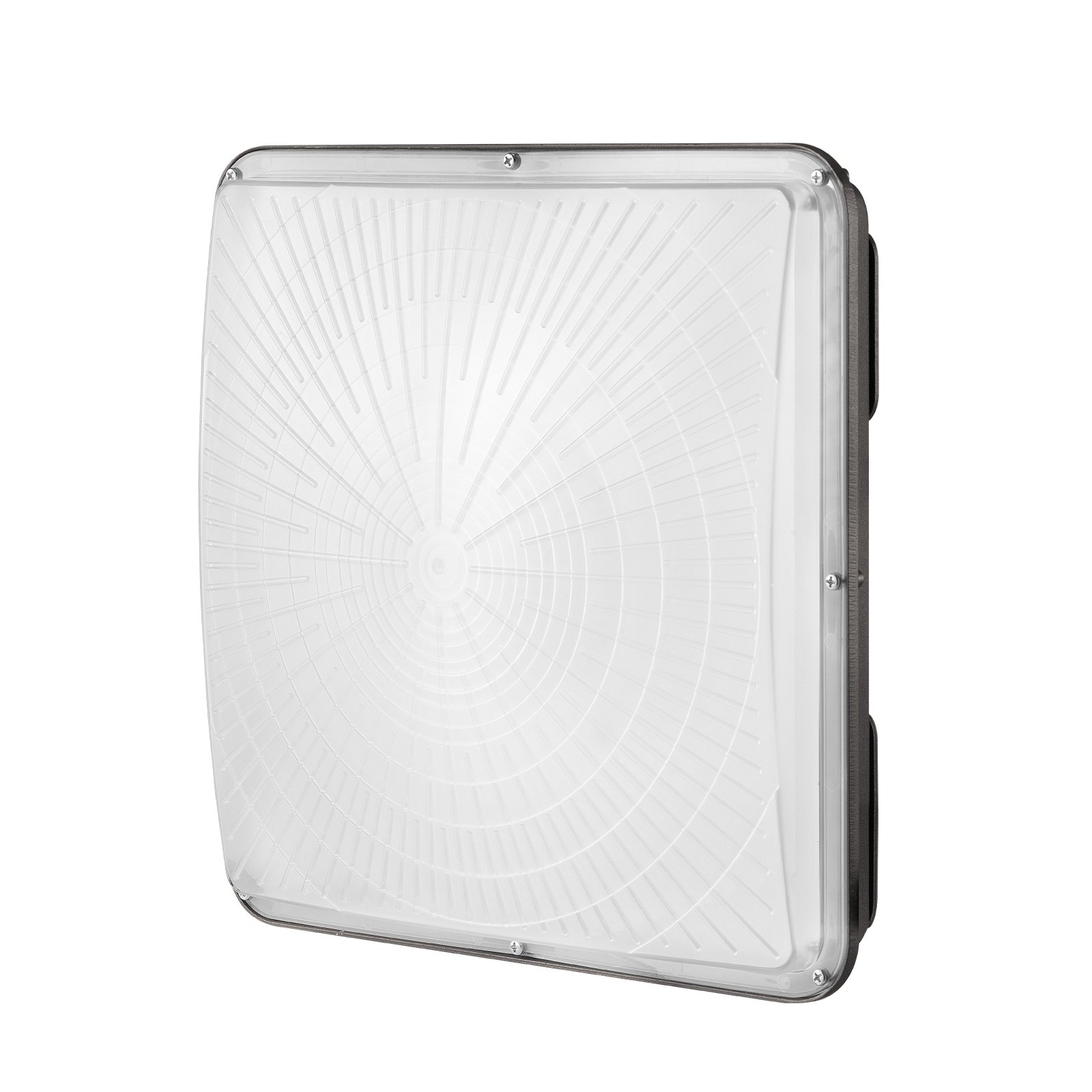 VEVOR LED Canopy Light, 150W, 16500LM 5000K Daylight Commercial Industrial Outdoor Canopy Light, 315mm x 315mm Surface Mount Ceiling Lighting for Gas Station Warehouse Garage Street Shop Hotel, IP65