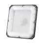 VEVOR 4 Pack LED Canopy Lights, 80W, 8800LM 5000K Daylight Commercial Industrial Outdoor Canopy Lights, 10.08"x10.08" Surface Mount Ceiling Lighting for Gas Station Warehouse Garage Street Shop, IP65