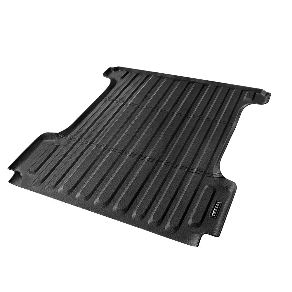 VEVOR Truck Bed Mat, Compatible with 2019-2024 Dodge Ram1500, TPE Truck Bed Liner Mat Fits for 5.6 FT Bed, Thick and Heavy-Duty Bed Mat Car Accessories for All-Weather Protection, Prevent Slipping