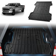 Tapis de caisse de camion VEVOR pour Ford F250/F350 2017-2024 Accessoires de doublure de caisse de camion TPE