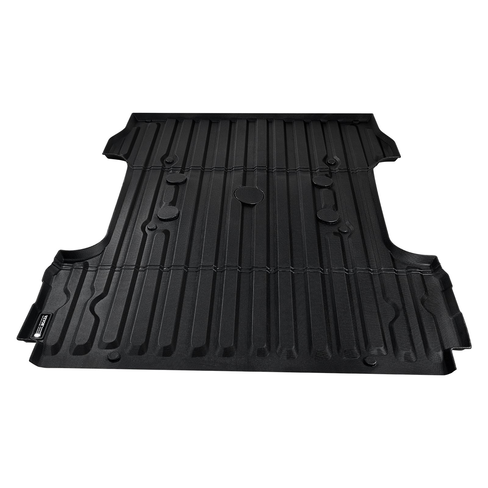 VEVOR Truck Bed Mat, Compatible with 2017-2024 Ford F250/F350, TPE Truck Bed Liner Mat Fits for 6.8 FT Bed, Thick and Heavy-Duty Bed Mat Car Accessories for All-Weather Protection, Prevent Slipping