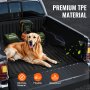 Alfombrilla para caja de camioneta VEVOR compatible con Toyota Tacoma 2005-2023, revestimiento de TPE para caja de camioneta, accesorios