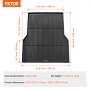 VEVOR Truck Bed Mat, Compatible with 2005-2023 Toyota Tacoma, TPE Truck Bed Liner Mat Fits for 5 FT Bed, Thick and Heavy-Duty Bed Mat Car Accessories for All-Weather Protection, Prevent Slipping